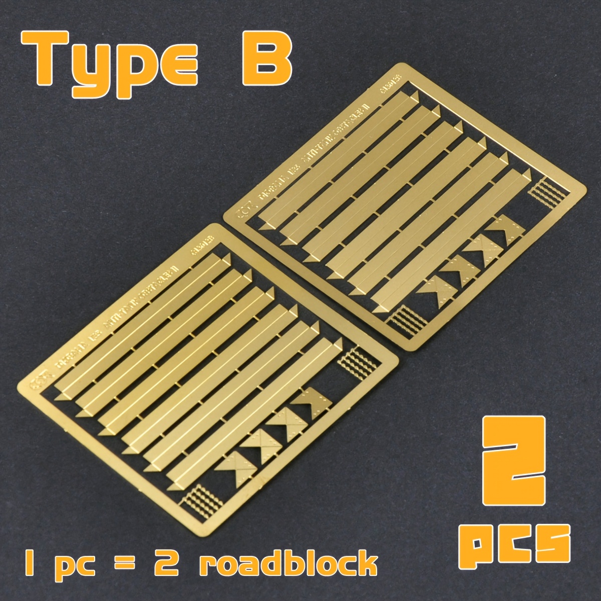 1/35 Photo Etch PE Scale Model Kit Building Highway Road